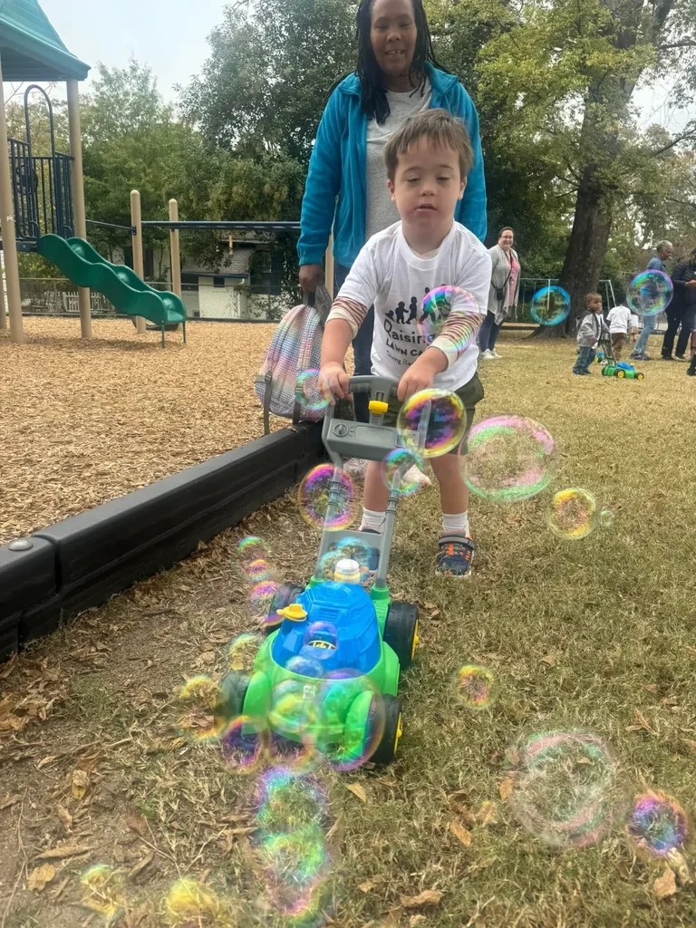 Bubble Mowing program photo