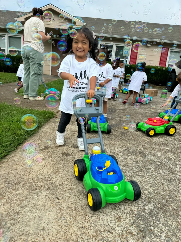 Bubble Mowing program photo