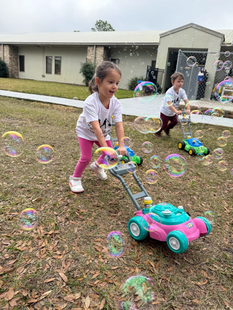 Bubble Mowing program photo